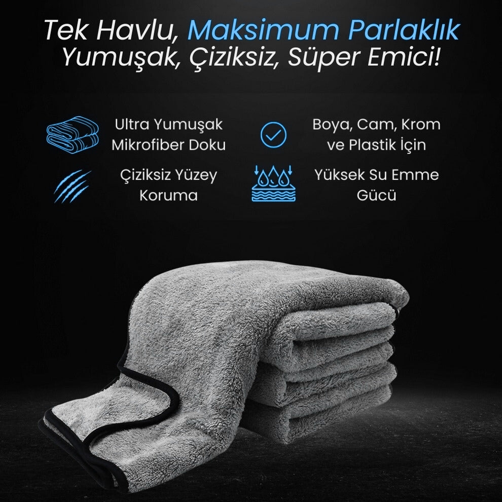 CarCurtain™ Mikrofiber Kurulama Havlusu
