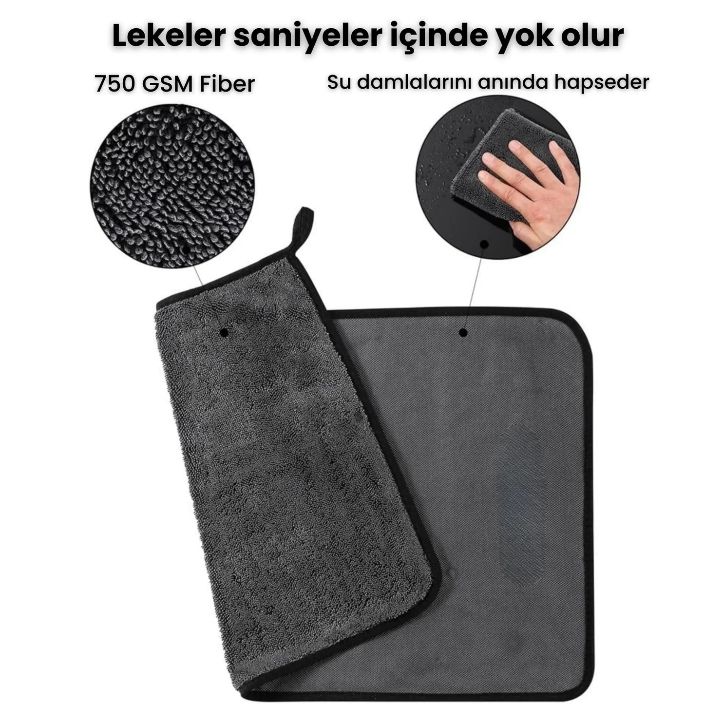 CarCurtain™ UltraFiber Temizlik Havlusu