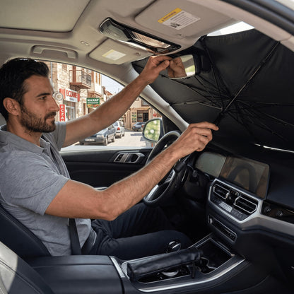 Carcurtain™ Katlanır Kompakt Oto Güneş Koruyucu