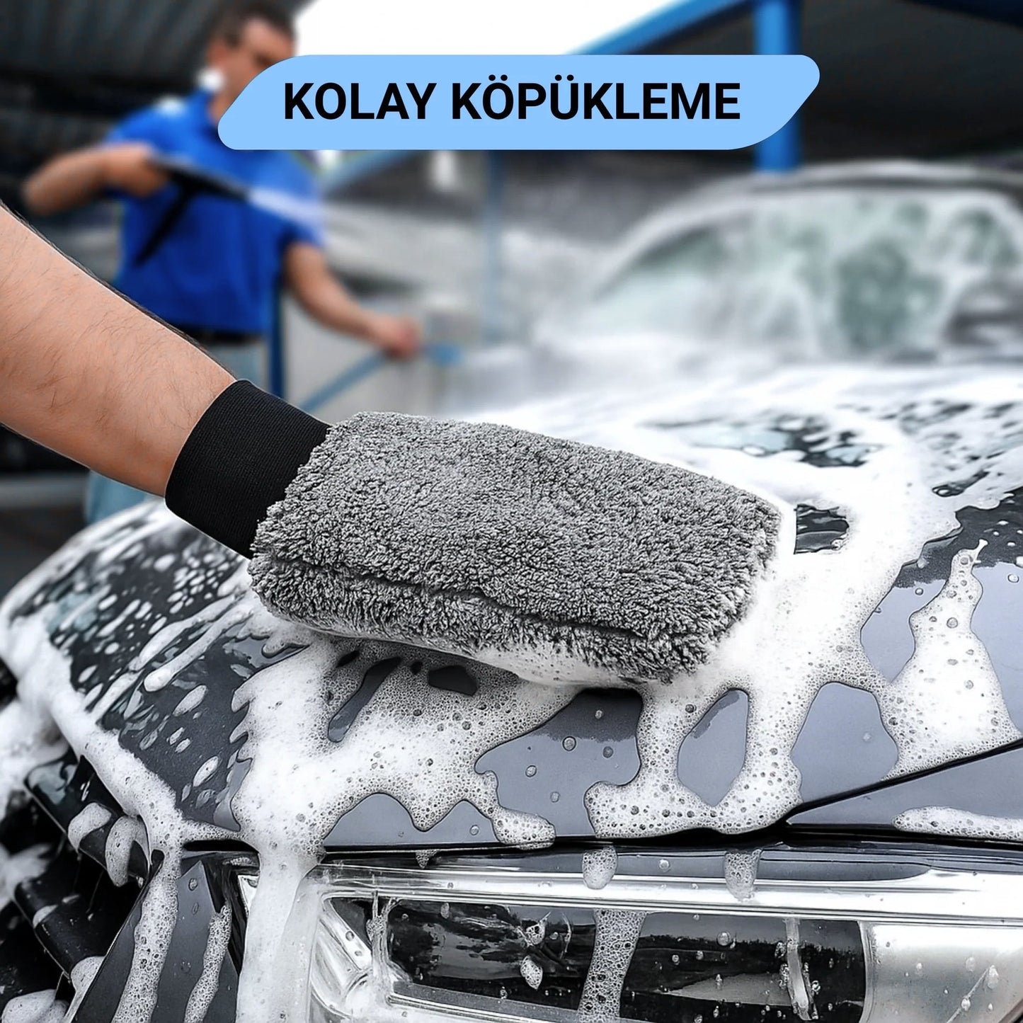 CarCurtain Profesyonel Oto Yıkama Eldiveni