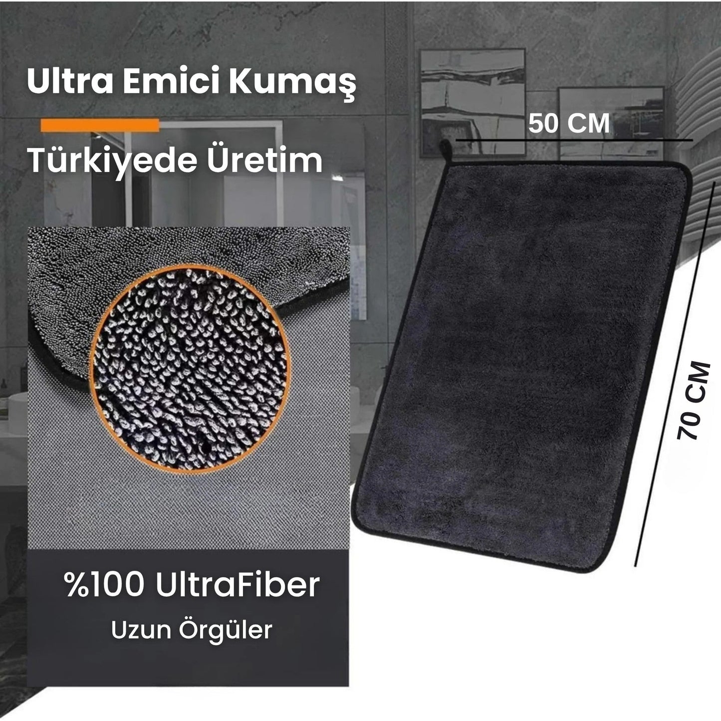 CarCurtain™ UltraFiber Temizlik Havlusu