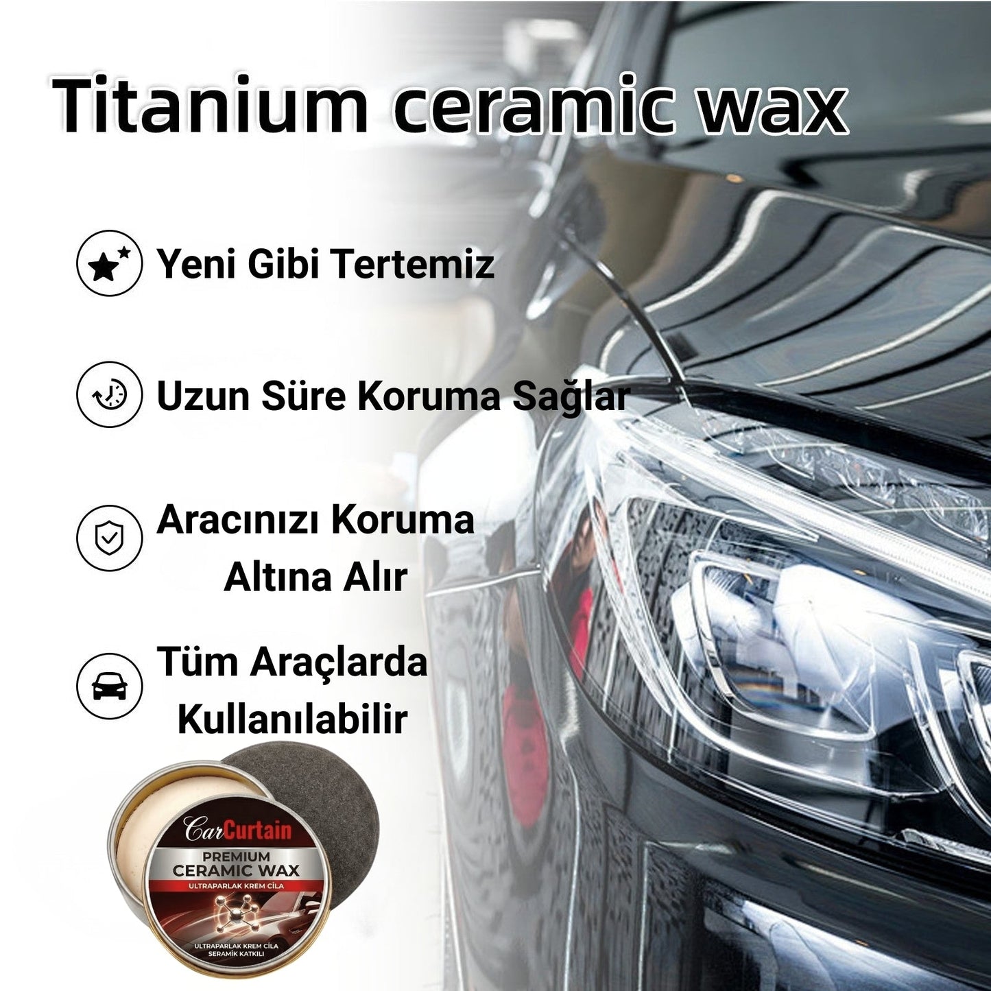 CarCurtain™ Premium Ceramic Wax