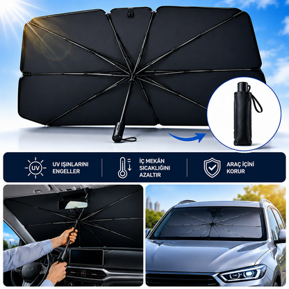 CarCurtain™ Katlanır Kompakt Oto Güneş Koruyucu
