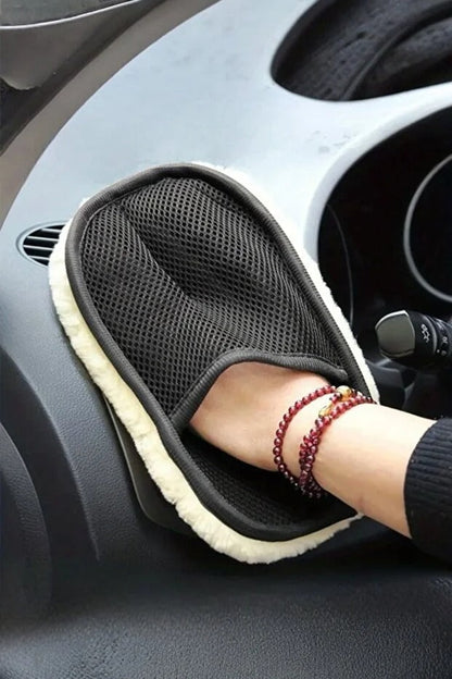 CarCurtain™ Yumuşak Oto Yıkama ve Cila Eldiveni Oto